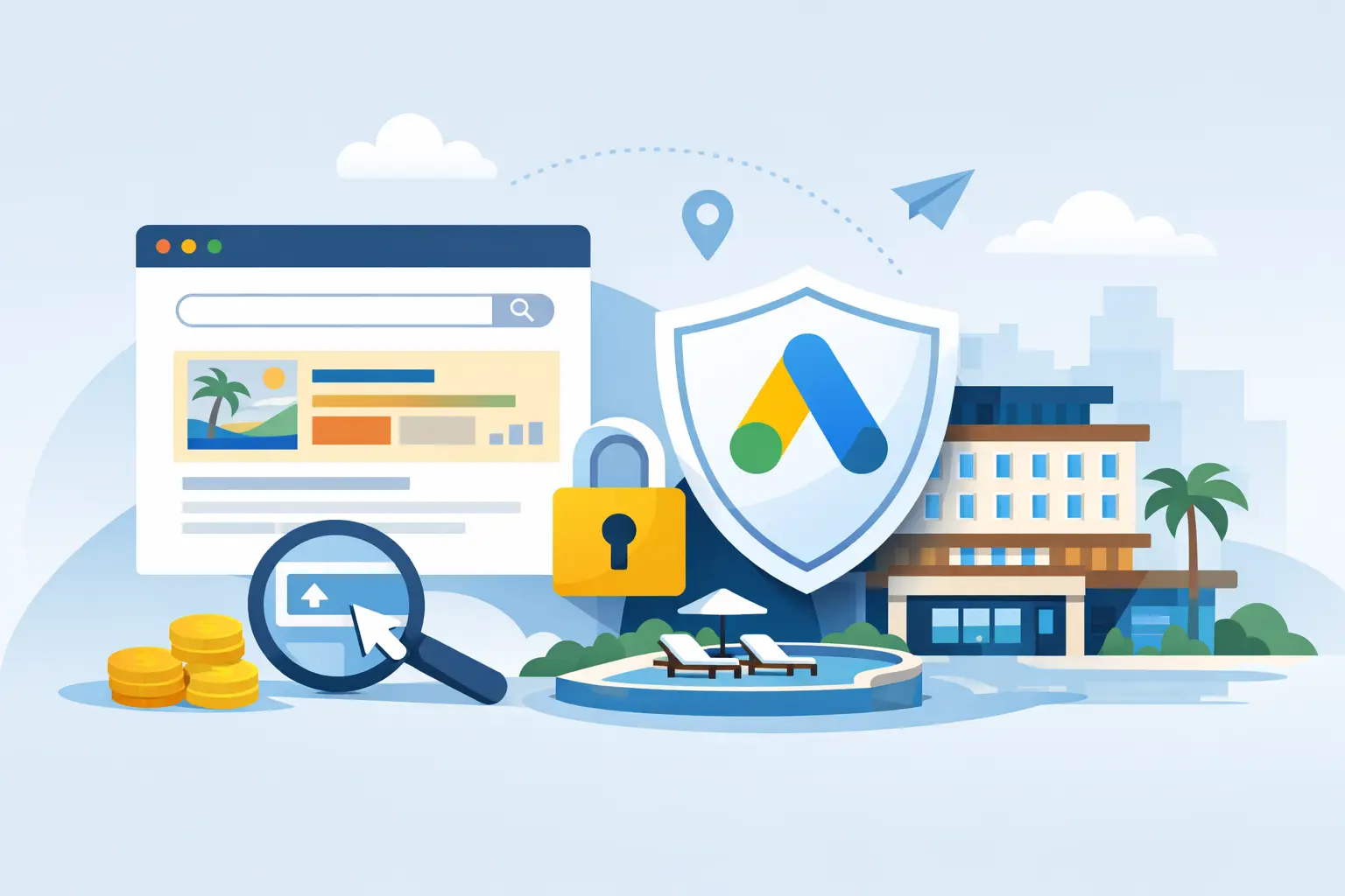 Google Ads Hotel Brand Protection για ξενοδοχεία