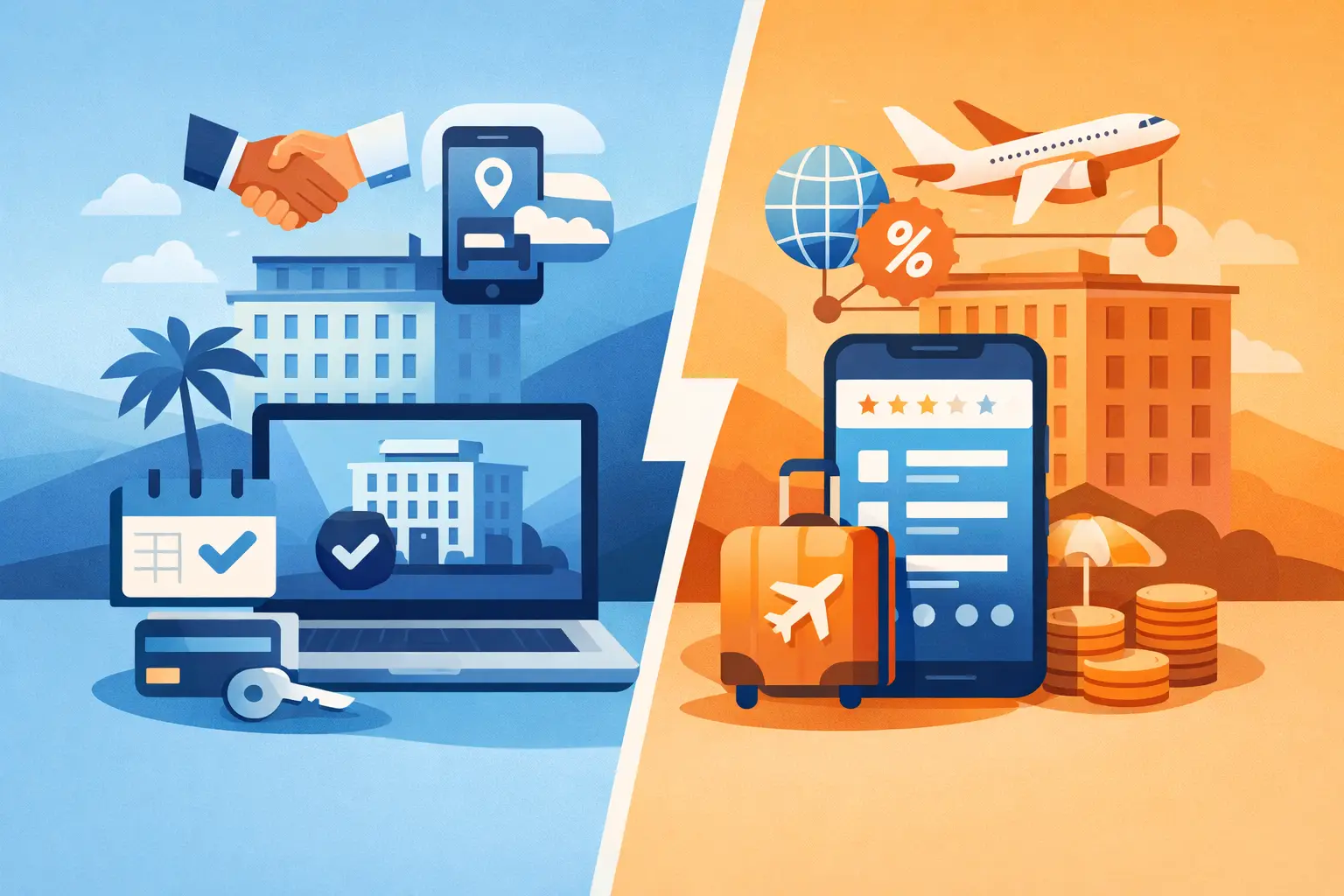 Direct bookings vs OTA πωλήσεις ξενοδοχείων