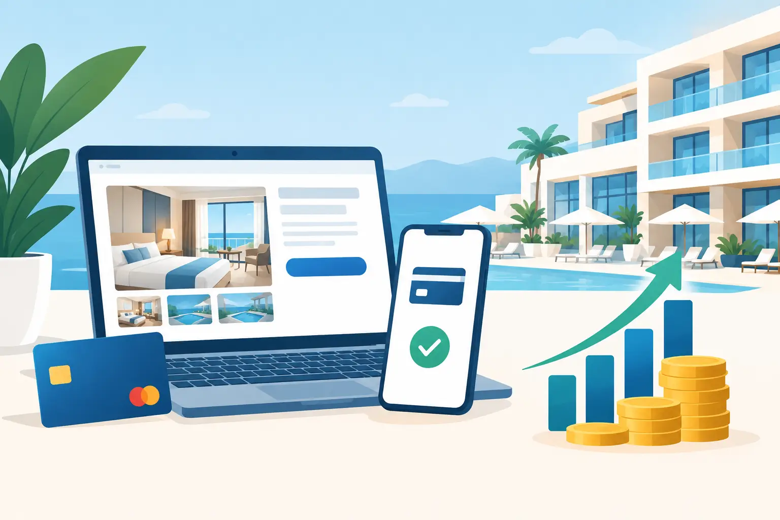 Ξενοδοχειακές online πληρωμές που αυξάνουν έσοδα